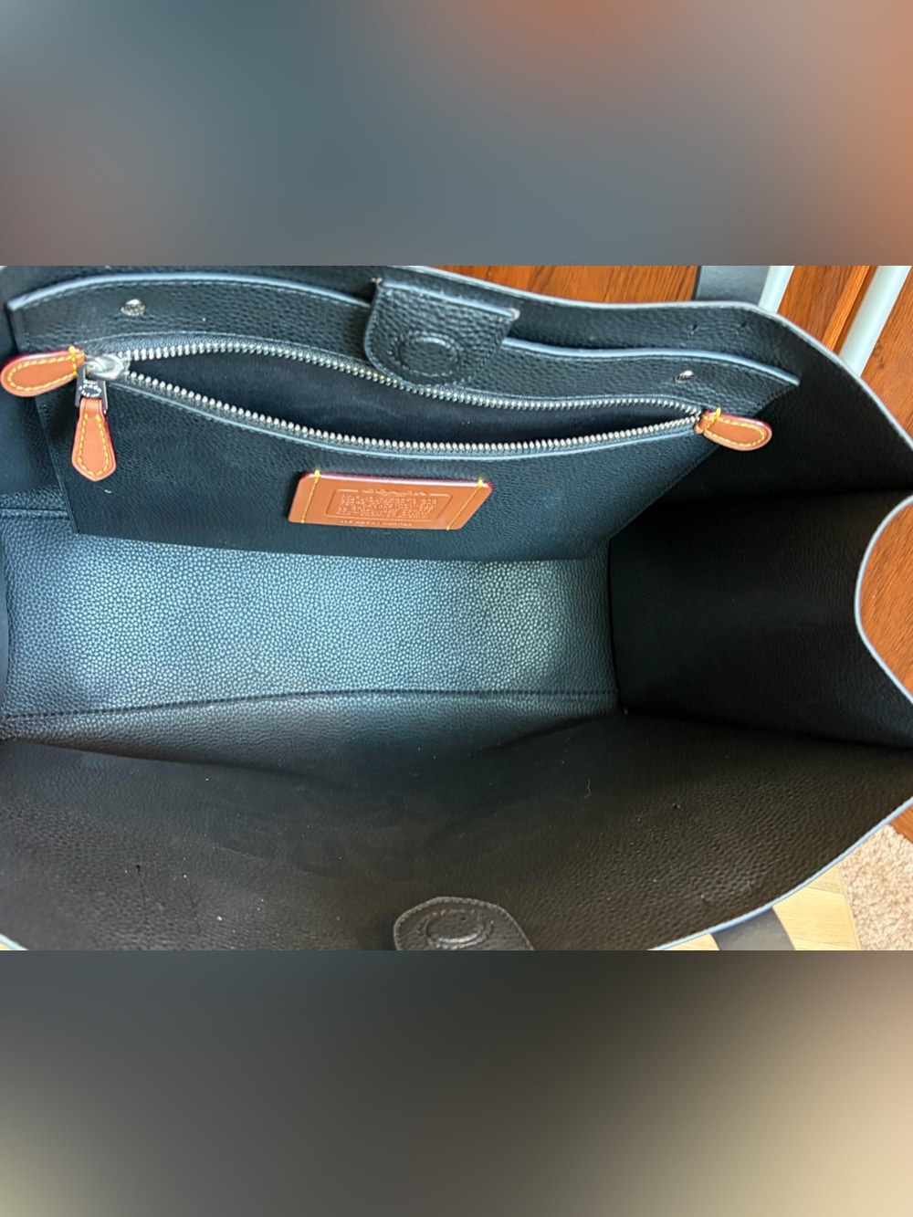 COACH XL Relay Tote in “Loved Leather” CBF28 - Picture 6 of 10